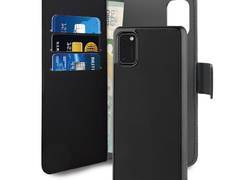 PURO Wallet Detachable - Etui 2w1 Samsung Galaxy A41 (czarny)