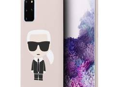 Karl Lagerfeld Fullbody Silicone Iconic - Etui Samsung Galaxy S20+ (Pink)
