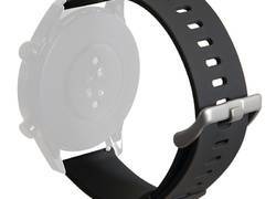 PURO ICON Multibrand Wristband – Uniwersalny pasek smartwatch 22 mm (S/M & M/L) (czarny)