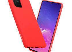 Crong Color Cover - Etui Samsung Galaxy S10 Lite (czerwony)