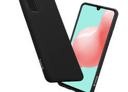 Crong Color Cover - Etui Samsung Galaxy A41 (czarny)