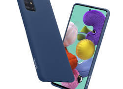 Crong Color Cover - Etui Samsung Galaxy A51 (niebieski)