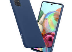 Crong Color Cover - Etui Samsung Galaxy A71 (niebieski)