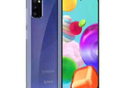 Crong Crystal Slim Cover - Etui Samsung Galaxy A41 (przezroczysty)