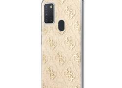 Guess 4G Glitter - Etui Samsung Galaxy M21 (Gold)