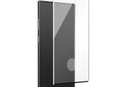 PURO Premium Full Edge Tempered Glass Case Friendly - Szkło ochronne hartowane na ekran Samsung Galaxy Note 20 (czarna ramka)