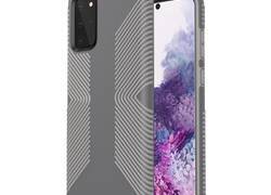 Speck Presidio Grip - Etui Samsung Galaxy S20+ z powłoką MICROBAN (Graphite Grey/Cathedral Grey)