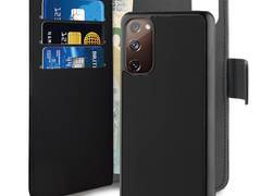 PURO Wallet Detachable - Etui 2w1 Samsung Galaxy S20 FE (czarny)