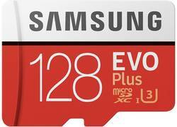 Samsung microSDXC Evo+ - Karta pamięci 128 GB z adapterem