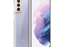 Crong Crystal Slim Cover - Etui Samsung Galaxy S21+ (przezroczysty)