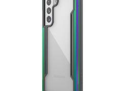 X-Doria Raptic Shield - Etui aluminiowe Samsung Galaxy S21 (Antimicrobial protection) (Iridescent)