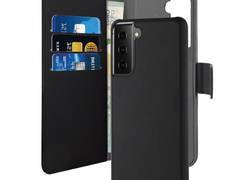PURO Wallet Detachable - Etui 2w1 Samsung Galaxy S21 (czarny)