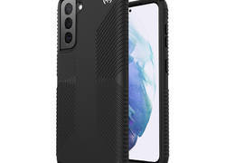 Speck Presidio2 Grip - Etui Samsung Galaxy S21 z powłoką MICROBAN (Black/Black)