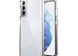 Speck Presidio Perfect-Clear - Etui Samsung Galaxy S21 z powłoką MICROBAN (Clear/Clear)