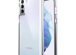 Speck Presidio Perfect-Clear - Etui Samsung Galaxy S21+ z powłoką MICROBAN (Clear/Clear)