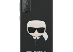 Karl Lagerfeld Saffiano Ikonik Karl`s Head - Etui Samsung Galaxy S21+ (czarny)