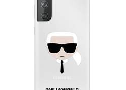 Karl Lagerfeld Head - Etui Samsung Galaxy S21 + (przezroczysty)