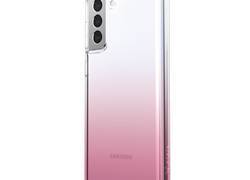 Speck Presidio Perfect-Clear Ombre - Etui Samsung Galaxy S21+ z powłoką MICROBAN (Clear/Vintage Rose Fade)