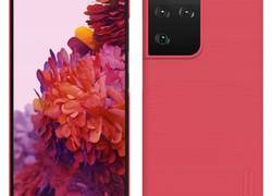 Nillkin Super Frosted Shield - Etui Samsung Galaxy S21 Ultra (Bright Red)
