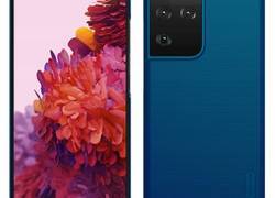 Nillkin Super Frosted Shield - Etui Samsung Galaxy S21 Ultra (Peacock Blue)