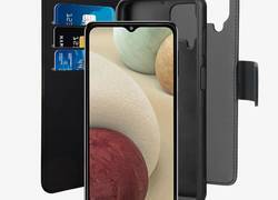 PURO Wallet Detachable - Etui 2w1 Samsung Galaxy A12 (czarny)
