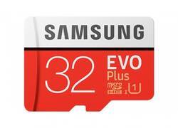 Samsung MicroSDHC Evo+ - Karta pamięci 32GB Class 10 UHS-I U1 95/20 Mb/s z adapterem
