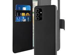 PURO Wallet Detachable - Etui 2w1 Samsung Galaxy A32 (czarny)