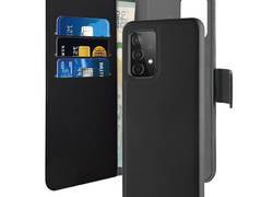PURO Wallet Detachable - Etui 2w1 Samsung Galaxy A52 (czarny)