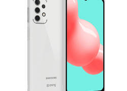 Crong Crystal Slim Cover - Etui Samsung Galaxy A32 (przezroczysty)