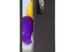 Crong Color Cover - Etui Samsung Galaxy A72 (czarny)