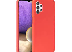 Crong Color Cover - Etui Samsung Galaxy A32 (czerwony)