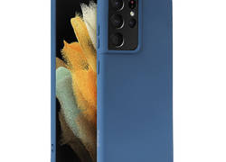 Crong Color Cover - Etui Samsung Galaxy S21 Ultra (niebieski)