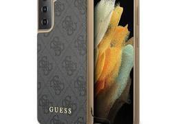 Guess 4G Charms Collection - Etui iPhone Samsung Galaxy S21+ (szary)