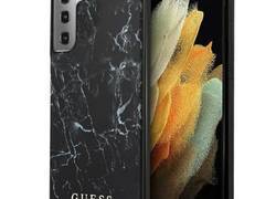 Guess Marble - Etui Samsung Galaxy S21 (czarny)