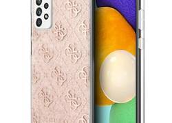 Guess 4G Glitter - Etui Samsung Galaxy A52 (Pink)