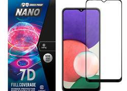 Crong 7D Nano Flexible Glass – Niepękające szkło hybrydowe 9H na cały ekran Samsung Galaxy A22 5G