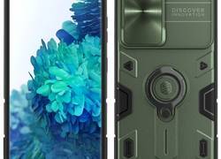 Nillkin CamShield Armor - Etui Samsung Galaxy S21 Ultra (Dark Green)