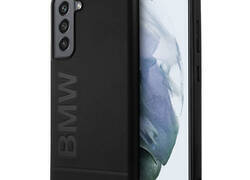 Bmw Leather Hot Stamp - Etui Samsung Galaxy S21 FE (czarny)