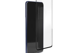 PURO Frame Tempered Glass - Szkło ochronne hartowane na ekran Samsung Galaxy S21 FE (czarna ramka)