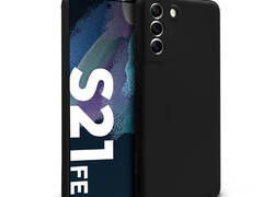 Crong Color Cover - Etui Samsung Galaxy S21 FE (czarny)