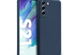 Crong Color Cover - Etui Samsung Galaxy S21 FE (granatowy)
