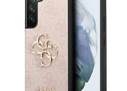 Guess 4G Big Metal Logo - Etui Samsung Galaxy S22 (różowy)