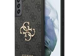 Guess 4G Big Metal Logo - Etui Samsung Galaxy S22+ (szary)