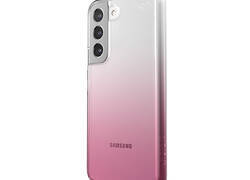 Speck Presidio Perfect-Clear Ombre - Etui Samsung Galaxy S22 z powłoką antybakteryjną MICROBAN (Clear/Vintage Rose)