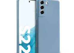 Crong Color Cover - Etui Samsung Galaxy S22 (niebieski)