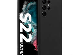 Crong Color Cover - Etui Samsung Galaxy S22 Ultra (czarny)