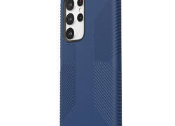 Speck Presidio2 Grip - Etui Samsung Galaxy S22 Ultra z powłoką MICROBAN (Coastal Blue/Storm blue)