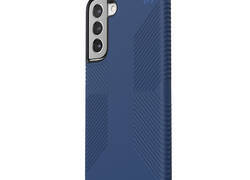Speck Presidio2 Grip - Etui Samsung Galaxy S22+ z powłoką MICROBAN (Coastal Blue/Black)