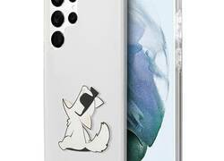 Karl Lagerfeld Choupette Fun  - Etui Samsung Galaxy S22 Ultra (przezroczysty)
