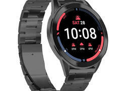 PURO Metal Stainless Steel Band – Pasek / bransoleta ze stali nierdzewnej do Samsung Galaxy Watch 4 / Watch 4 Classic (czarny)